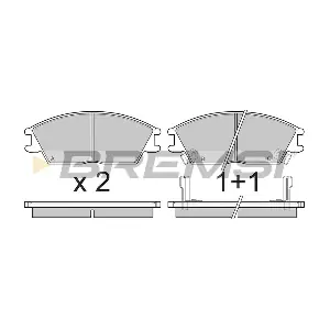 BREMSI BP2293