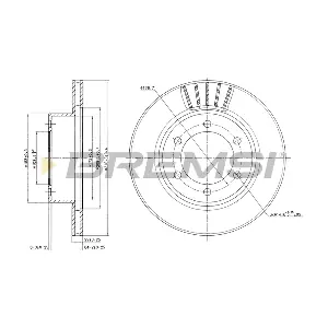 CD7008V BREMSI