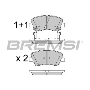 BREMSI BP3529