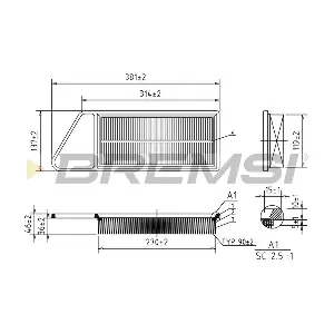 BREMSI FA0577