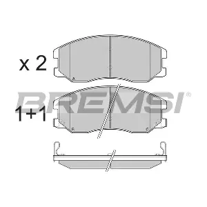 BREMSI BP3303