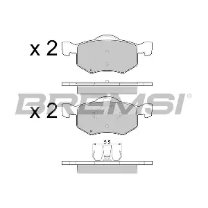 BREMSI BP3058