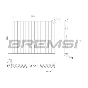 BREMSI FC0091C