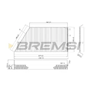 BREMSI FC0088