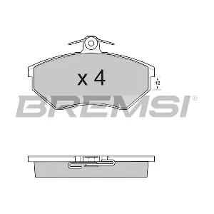 BREMSI BP2532