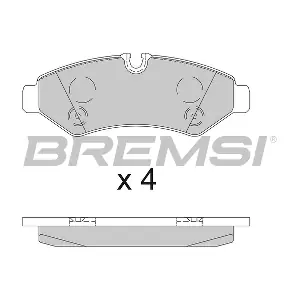 BREMSI BP3848