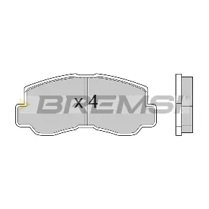 BREMSI BP2508