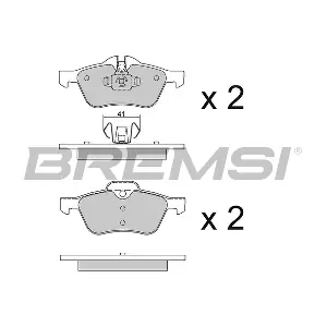 BREMSI BP2995