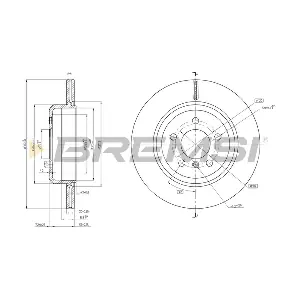 CD8504V BREMSI