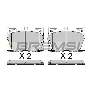 BREMSI BP3762