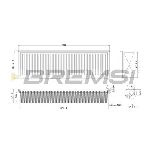 BREMSI FA1636