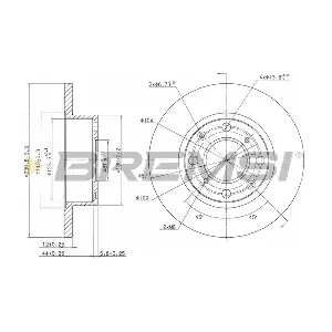 CD6112S BREMSI