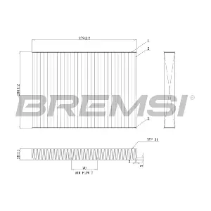 BREMSI FC0181C