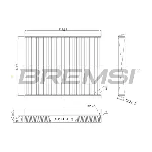 BREMSI FC0091