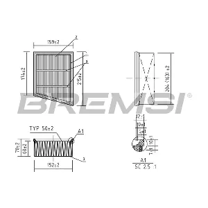 FA0556 BREMSI