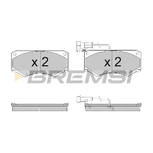 BREMSI BP2948