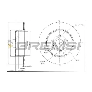 BREMSI CD7489S