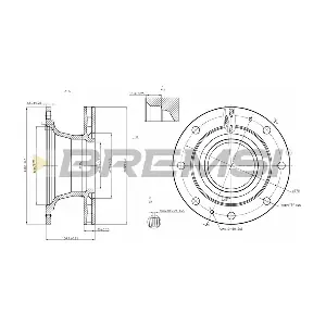 CD5341V BREMSI