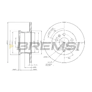 BREMSI CD6033S
