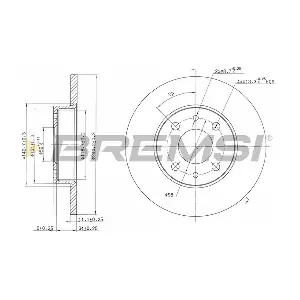 BREMSI CD6240S