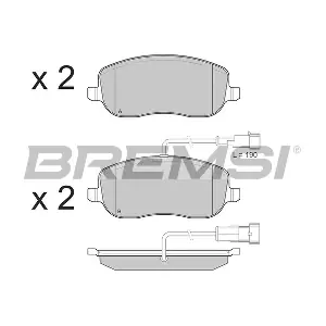 BREMSI BP3226