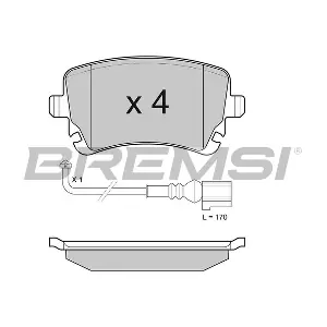 BREMSI BP3140
