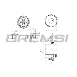 BREMSI FE1316