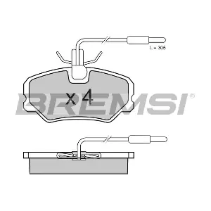 BREMSI BP2646