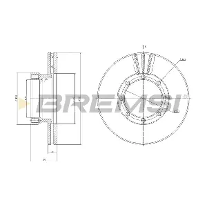 BREMSI CD5131V