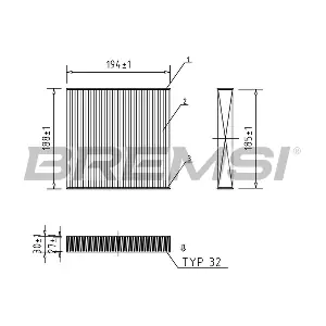 BREMSI FC0171