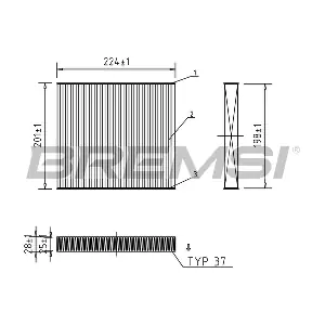 FC0418 BREMSI