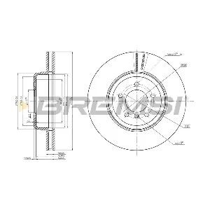 CD8616V BREMSI