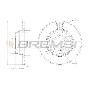 BREMSI CD7535V