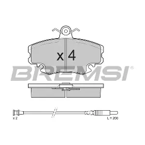 BREMSI BP2590