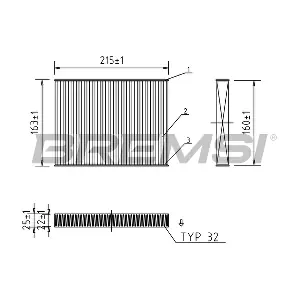 BREMSI FC0187