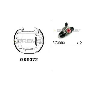 BREMSI GK0072