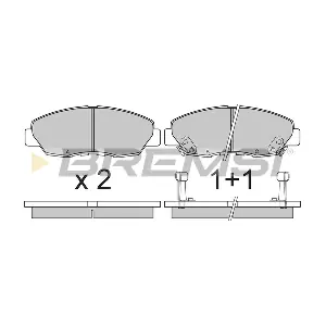 BREMSI BP2482