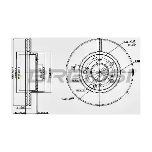 BREMSI CD7939V