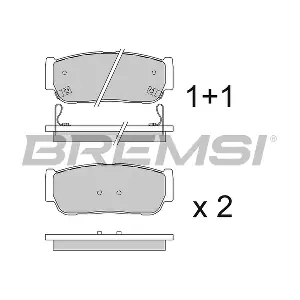 BREMSI BP3267