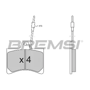 BREMSI BP2148