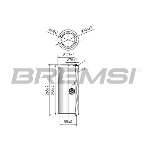 BREMSI FA0583