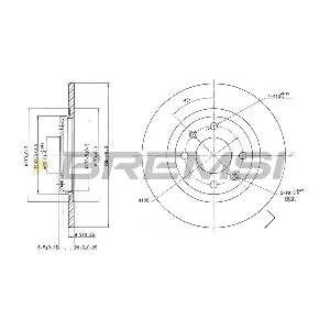 BREMSI CD6051S