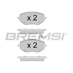 BREMSI BP3889