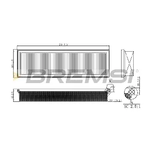 BREMSI FA0121