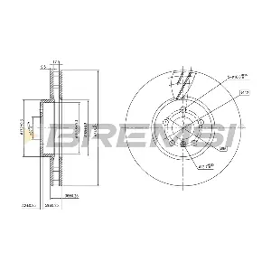 BREMSI CD8625VLS