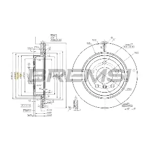 CD8034V BREMSI