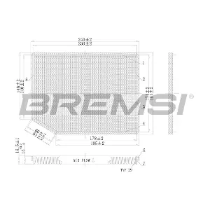BREMSI FC1542C