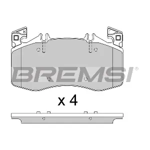 BREMSI BP3938