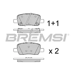 BREMSI BP3935