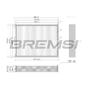 BREMSI FC0990